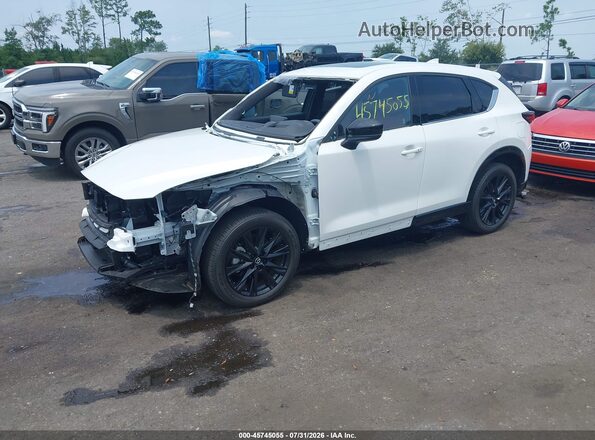 JM3KFBAY3R0423859 2024 MAZDA CX-5 White Vista tres cuartos delantera izquierda
