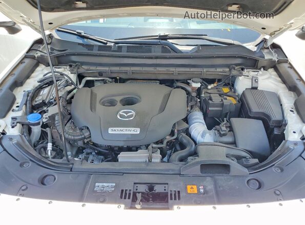 JM3KFBAY4L0846926 2020 MAZDA CX-5 White Engine compartment view