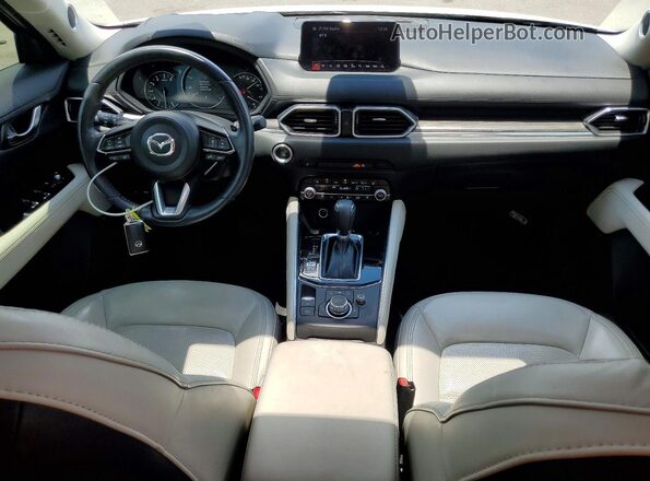 JM3KFBAY4L0846926 2020 MAZDA CX-5 White Dashboard view