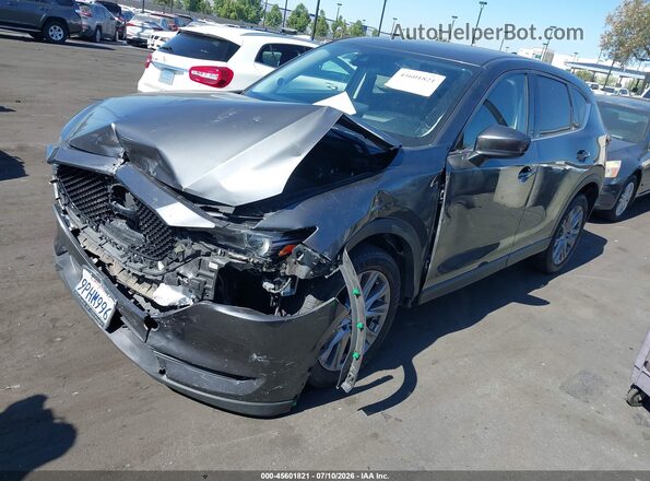 JM3KFBAY5M0422432 2021 MAZDA CX-5 Gray Передня ліва чверть
