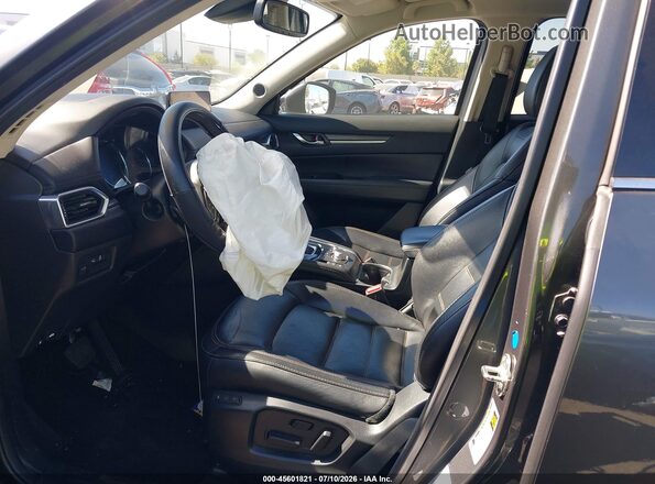 JM3KFBAY5M0422432 2021 MAZDA CX-5 Gray Вид салону спереду