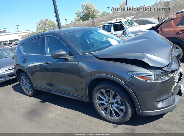 JM3KFBAY5M0422432 2021 MAZDA CX-5 Gray Вид задньої частини салону