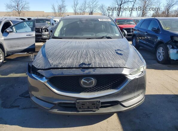 JM3KFBAY5M0455589 2021 MAZDA CX-5 Серый Вид спереди