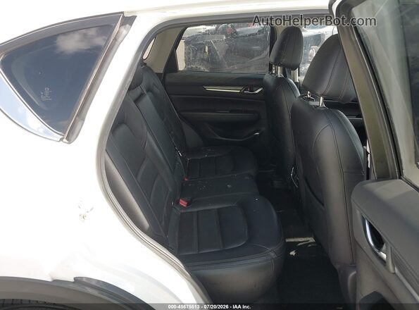 JM3KFBAY5M0473817 2021 MAZDA CX-5 White Vista de la etiqueta del VIN