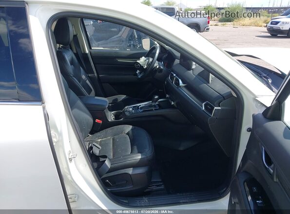 JM3KFBAY5M0473817 2021 MAZDA CX-5 White Vista interior delantera
