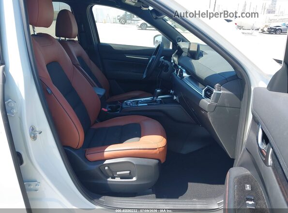 JM3KFBAY5S0656518 2025 MAZDA CX-5 White Widok wnętrza z przodu
