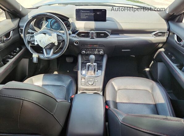 JM3KFBAY6P0150610 2023 MAZDA CX-5 Blue Вид панелі приладів