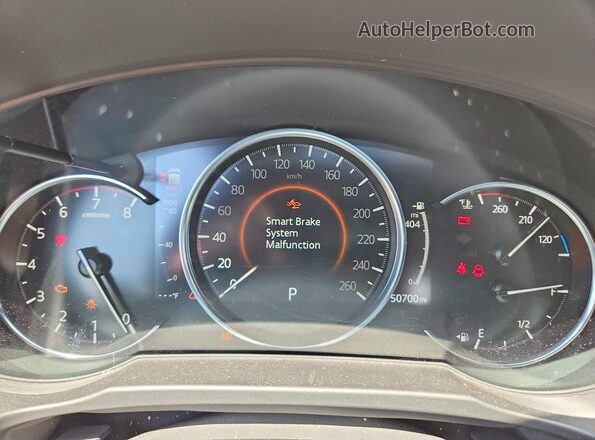 JM3KFBAY6P0150610 2023 MAZDA CX-5 Blue Вид щитка приладів
