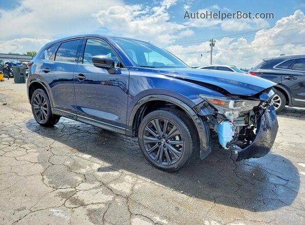 JM3KFBAY6P0150610 2023 MAZDA CX-5 Blue Передня права чверть