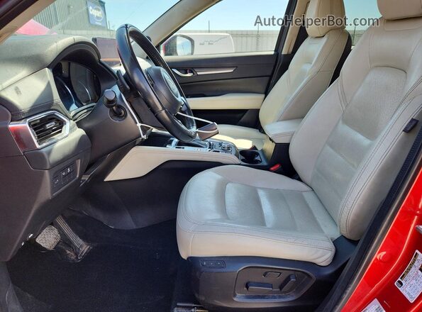 JM3KFBAY8L0751849 2020 MAZDA CX-5 Red Вид салону спереду