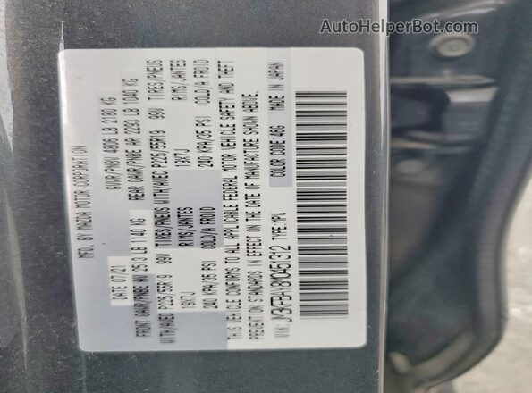 JM3KFBAY8M0451312 2021 MAZDA CX-5 Gray Շարժիչի բաժամունքի տեսք