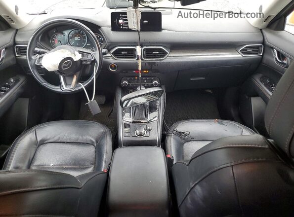 JM3KFBAY8M0451312 2021 MAZDA CX-5 Gray Առջևի վահանակի տեսք