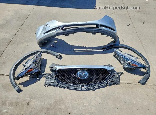 JM3KFBAY9L0751553 2020 MAZDA CX-5 Silver Vista de la etiqueta del VIN