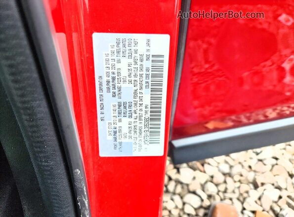 JM3KFBAY9L0850860 2020 MAZDA CX-5 Red Engine compartment view