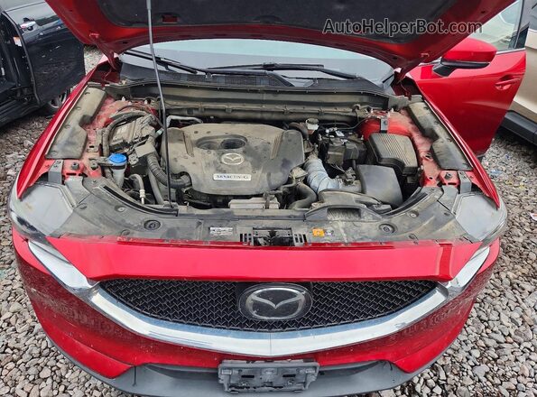 JM3KFBAY9L0850860 2020 MAZDA CX-5 Red Rear interior view