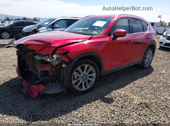 JM3KFBAYXM0347520 2021 MAZDA CX-5 Красный Передняя левая четверть