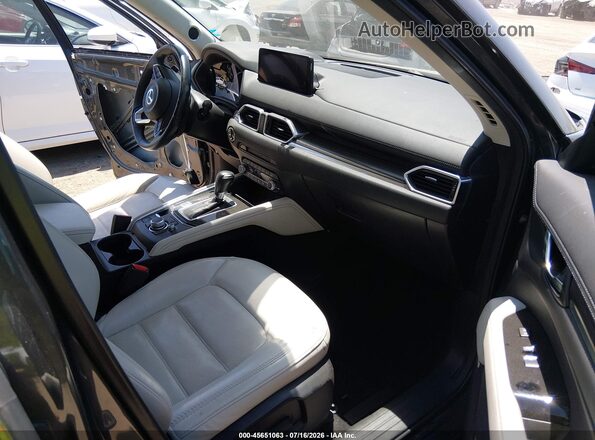 JM3KFBAYXM0377262 2021 MAZDA CX-5 Black Front interior view