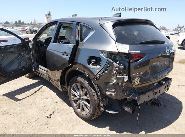JM3KFBAYXM0377262 2021 MAZDA CX-5 Black Rear left