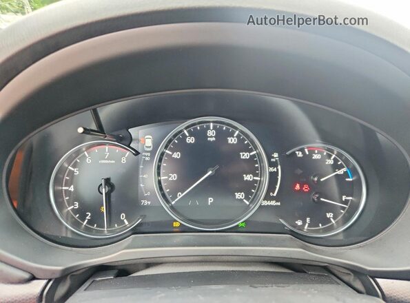 JM3KFBAYXP0128321 2023 MAZDA CX-5 Red ხელსაწყოთა პანელის ხედი