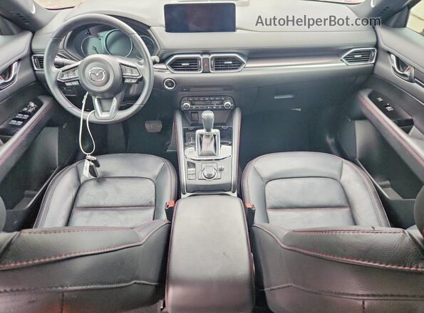 JM3KFBAYXP0128321 2023 MAZDA CX-5 Red წინა პანელის ხედი