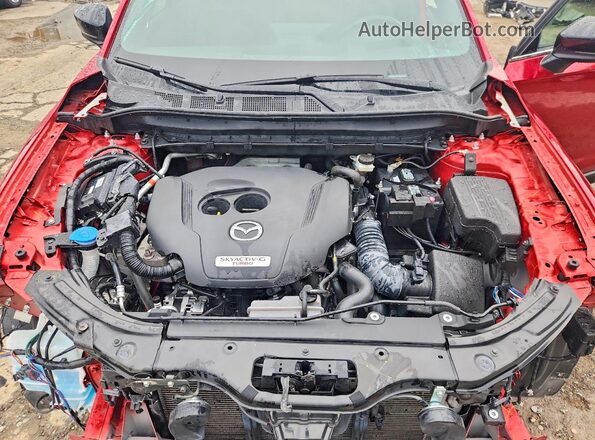 JM3KFBAYXP0128321 2023 MAZDA CX-5 Red ძრავის განყოფილების ხედი
