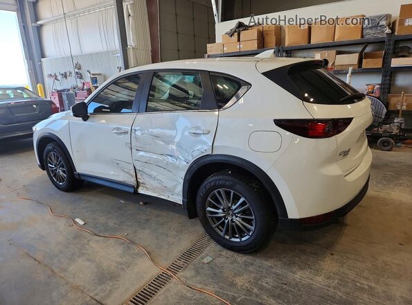 JM3KFBBL0H0125772 2017 MAZDA CX-5 White Rear left