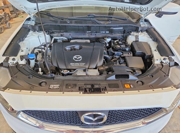 JM3KFBBL0H0125772 2017 MAZDA CX-5 White Engine compartment view