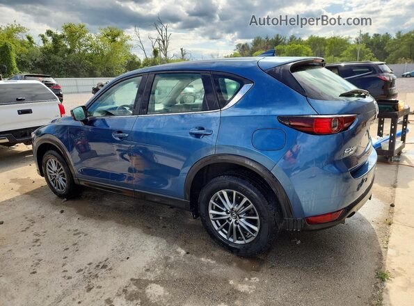 JM3KFBBL0H0156309 2017 MAZDA CX-5 Синий Задняя левая четверть