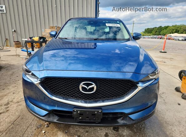 JM3KFBBL0H0156309 2017 MAZDA CX-5 Синий Вид спереди