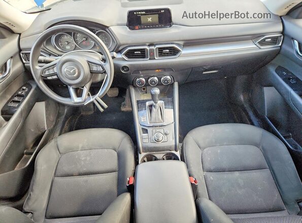 JM3KFBBL0H0156309 2017 MAZDA CX-5 Синий Вид панели приборов