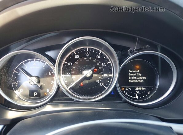 JM3KFBBL0R0426558 2024 MAZDA CX-5 Gray Widok zestawu wskaźników