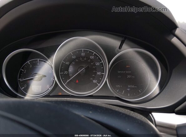JM3KFBBL1S0664845 2025 MAZDA CX-5 White Հետևի նստատեղերի տեսք