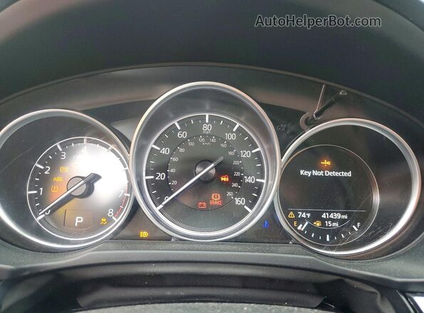 JM3KFBBL2R0440977 2024 MAZDA CX-5 Silver Instrument cluster view