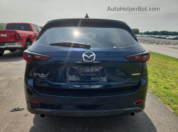 JM3KFBBL2R0483988 2024 MAZDA CX-5 Blue Rear view