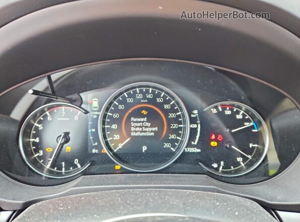 JM3KFBBL2S0570246 2025 MAZDA CX-5 Blue Вид щитка приладів