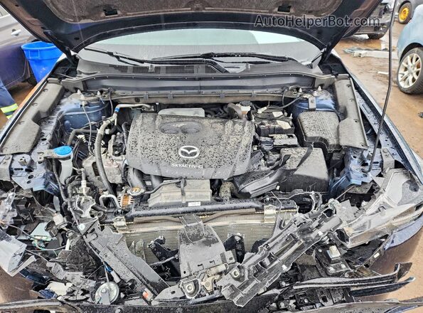 JM3KFBBL2S0570246 2025 MAZDA CX-5 Blue Вид підкапотного простору