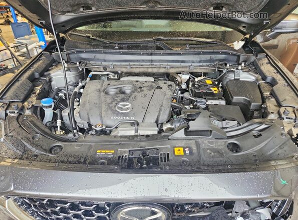 JM3KFBBL2S0768177 2025 MAZDA CX-5 Gray ძრავის განყოფილების ხედი