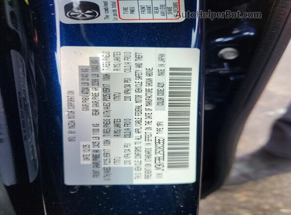 JM3KFBBL2S0803557 2025 MAZDA CX-5 Blue Widok komory silnika