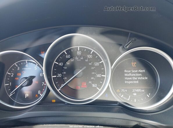 JM3KFBBL3S0663213 2025 MAZDA CX-5 Gray Vista de los asientos traseros