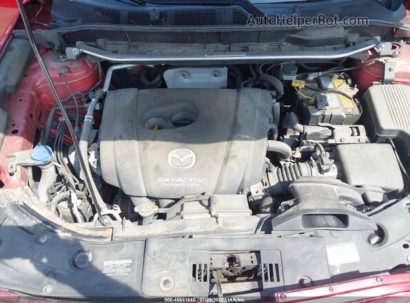JM3KFBBL4H0117271 2017 MAZDA CX-5 Red Widok z tyłu