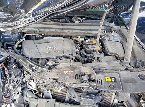 JM3KFBBL4R0411593 2024 MAZDA CX-5 Blue Вид задньої частини салону