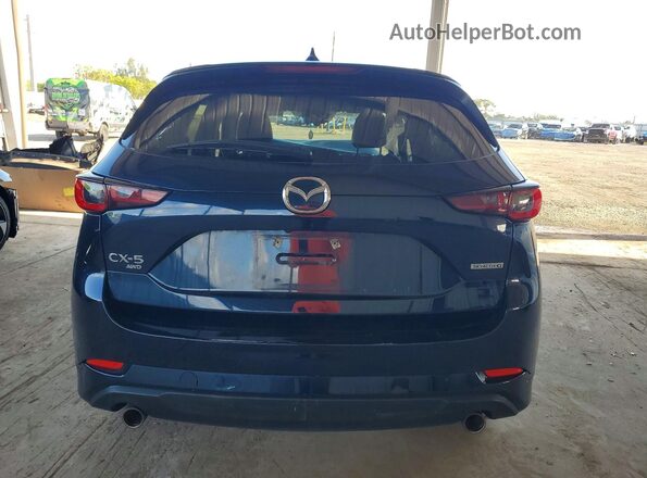 JM3KFBBL4R0411593 2024 MAZDA CX-5 Blue Вид ззаду