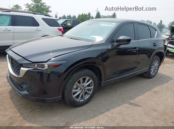 JM3KFBBL4R0455450 2024 MAZDA CX-5 Черный Передняя левая четверть