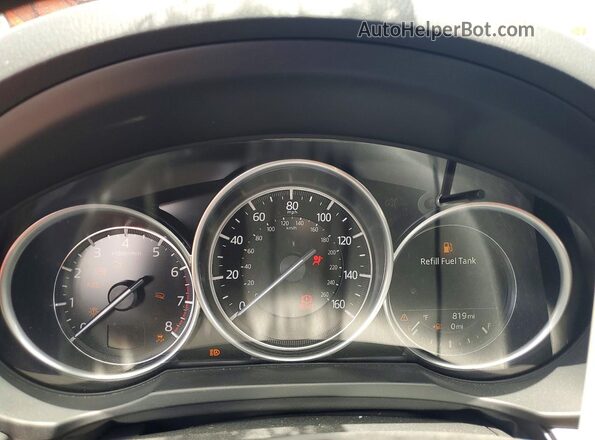 JM3KFBBL4S0675063 2025 MAZDA CX-5 Gray Вид щитка приладів