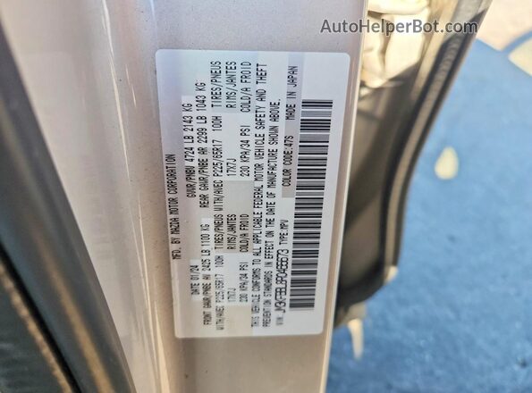 JM3KFBBL8R0465673 2024 MAZDA CX-5 Желто-коричневый Вид подкапотного пространства