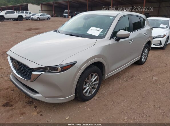 JM3KFBBL8S0550468 2025 MAZDA CX-5 Silver წინა მარცხენა ხედი სამი მეოთხედიდან