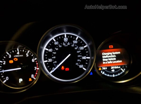 JM3KFBBL9R0450020 2024 MAZDA CX-5 Silver Вид щитка приладів
