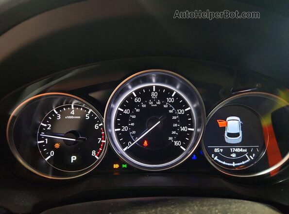 JM3KFBBL9R0490565 2024 MAZDA CX-5 Blue Widok zestawu wskaźników