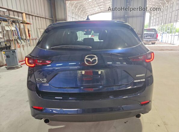 JM3KFBBL9R0490565 2024 MAZDA CX-5 Blue Widok z tyłu