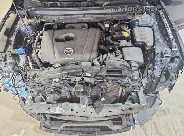 JM3KFBBL9R0490565 2024 MAZDA CX-5 Blue Widok komory silnika